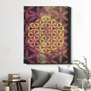 Flower Of Life Gold